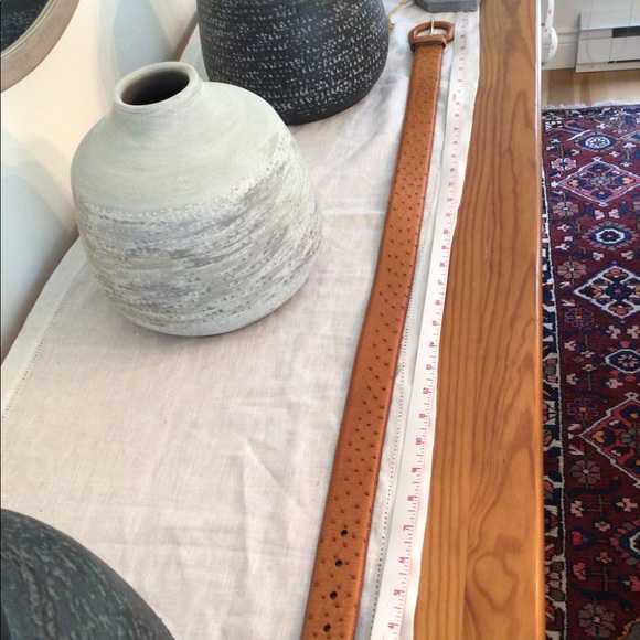 Ralph Lauren Genuine Ostrich Belt - Picture 8 of 13